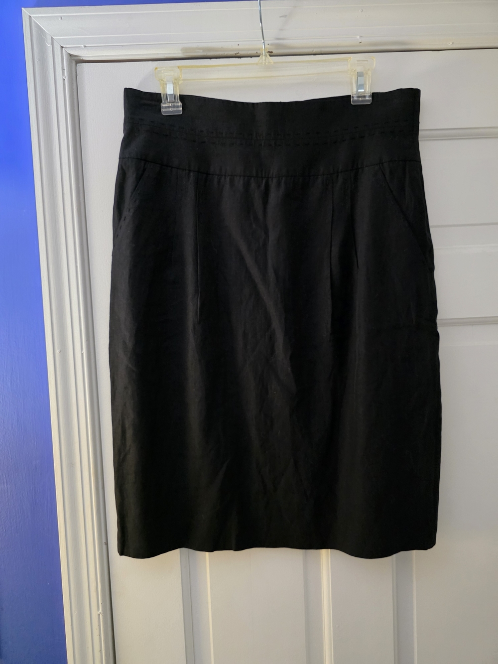 Armani Collezioni Black Pencil Skirt